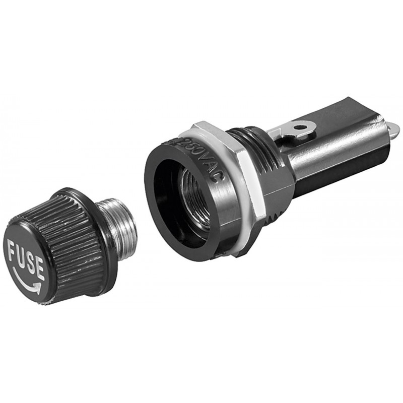 Sulavkaitsme pesa paneelile 5x20mm 10A