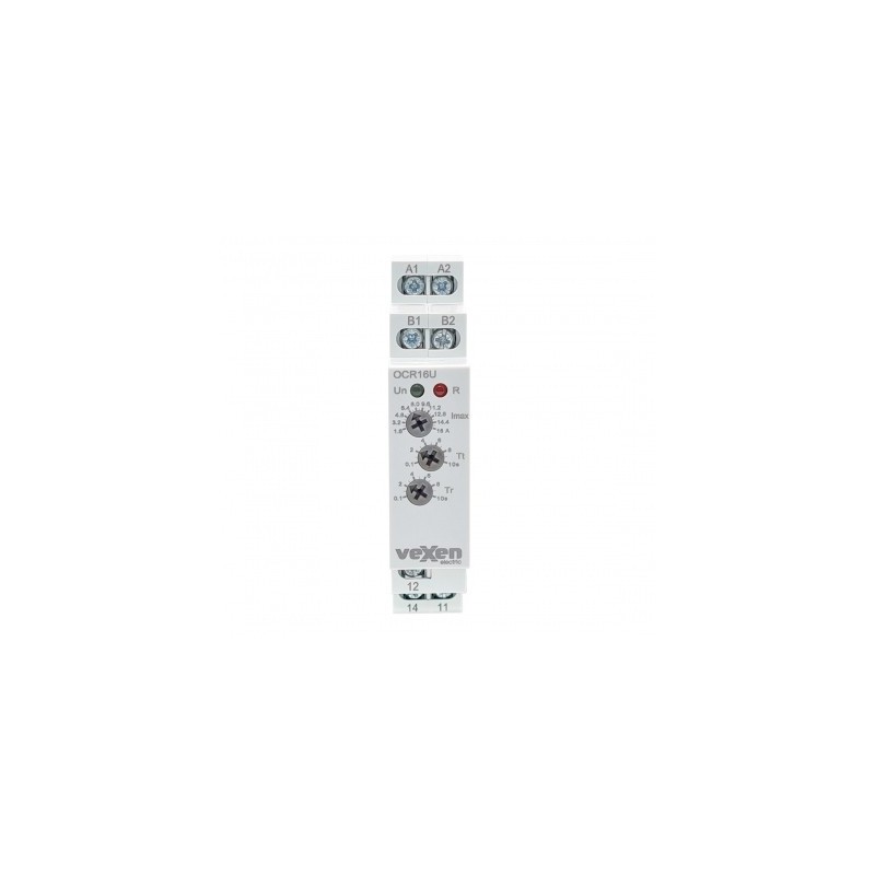 Voolukontrollirelee 1,6A-16A 1CO 10A AC/DC 24-240V