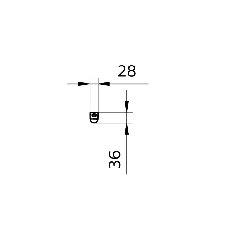 BN021C Ledinaire batten - raamvalgusti
