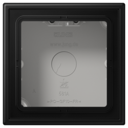 LS990 surface cap matt graphite black