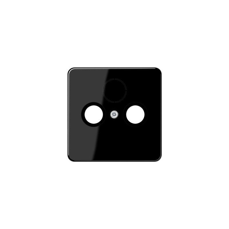 CD561SAT centre plate  for SAT-TV-FM black