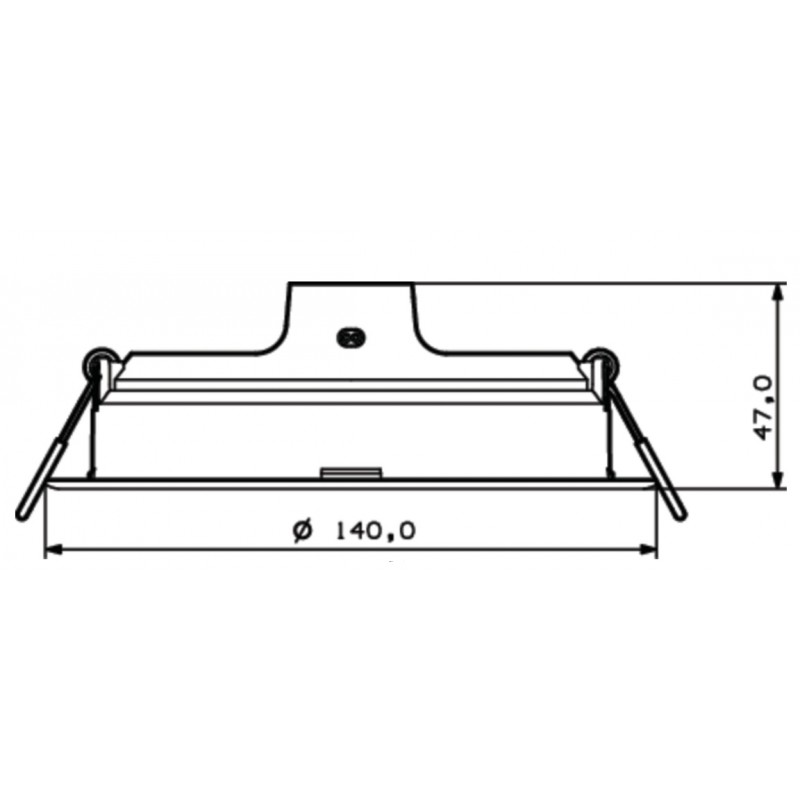 Meson 12,5W D140/125mm IP20