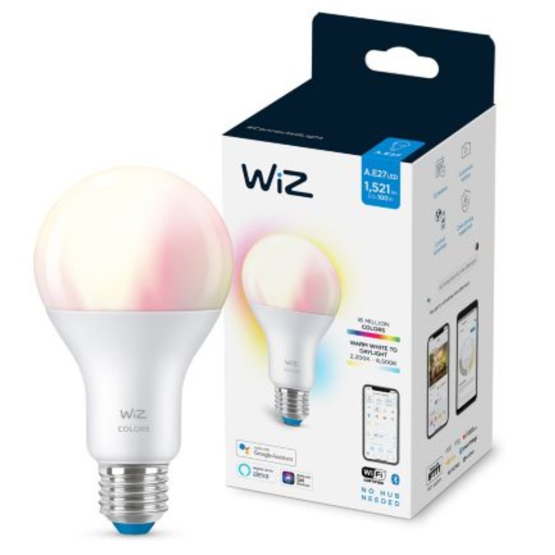 WiZ Bulb A67 E27 13W 1521lm RGBW WiFi