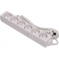 Extension cord 6 sockets
