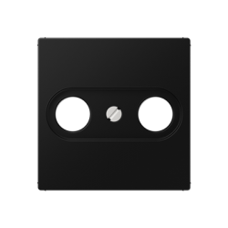 A561PLTV TV-FM center plate matt graphiteblack