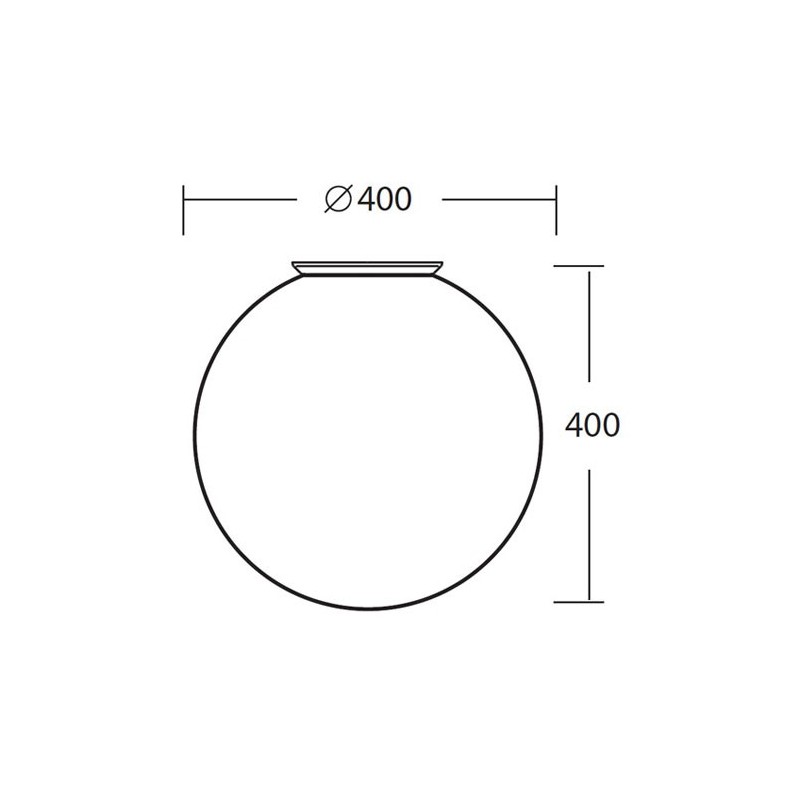 Styx 4 400mm luminaire IP65