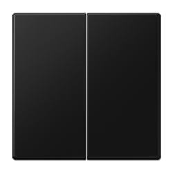 LS 990 2-gang rocker matt graphite black