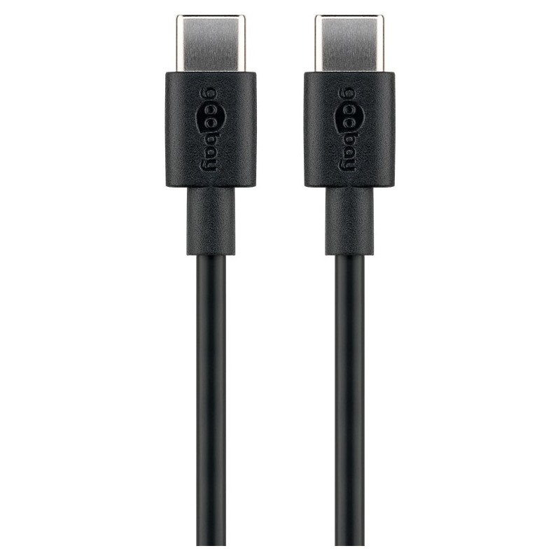 USB-C - USB-C kaabel 0,5m must