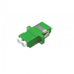 Adapter LC/APC duplex SM roheline