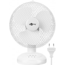 Table fan 12" White