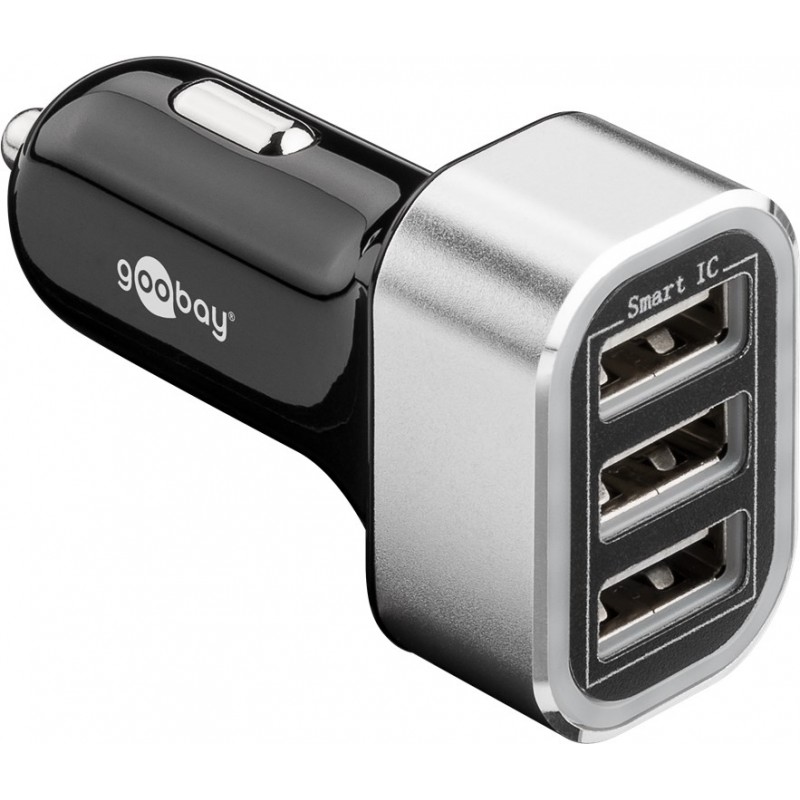 USB 12/24V autolaadija 3 pesa max 5,5A