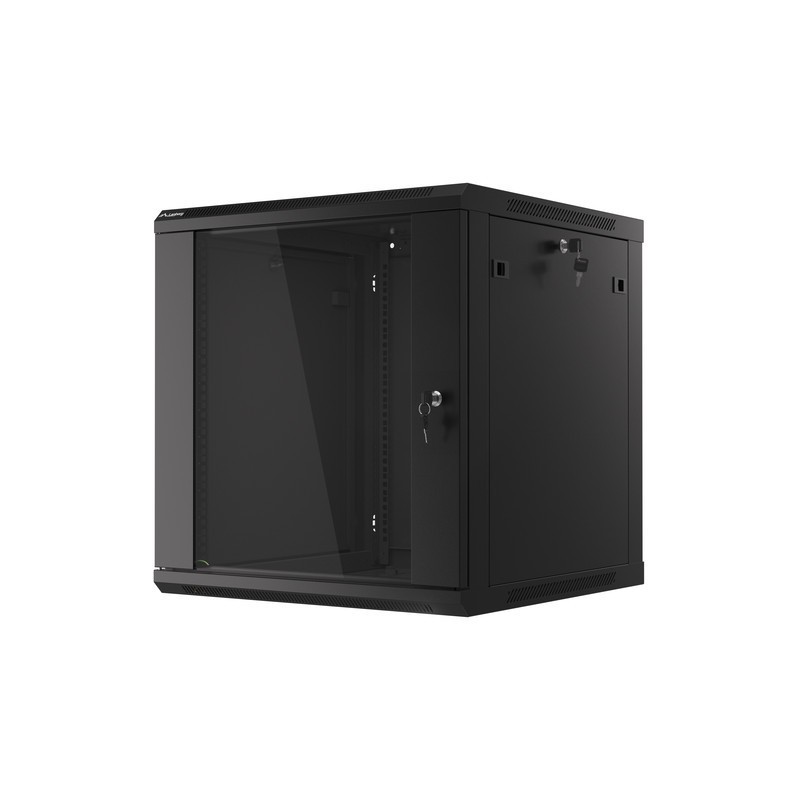 Seinakapp 19" 12U 600x600mm klaasuks