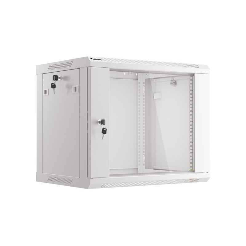 Seinakapp 19" 9U 600x450mm klaasuks