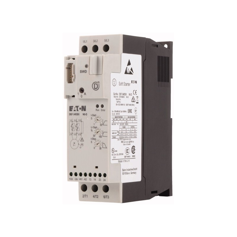 DS7-34DSX016N0-D sujuvkäiviti 16A 7,5kW 24V AC/DC