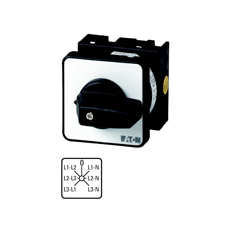 Voltmeetri selektor lüliti süvistatav uksele