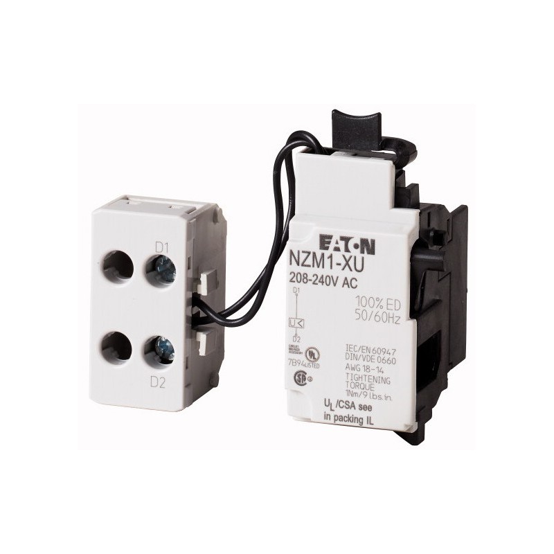 NZM1-XU208-240AC  Undervoltage release 208-240VAC