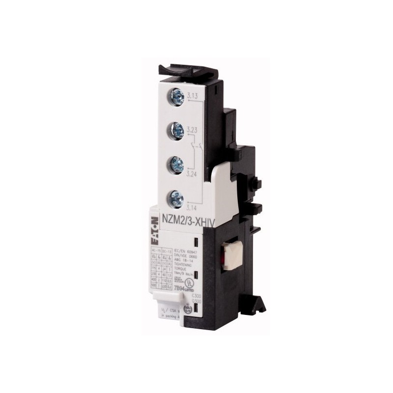 NZM2/3-XAHIV208-250AC/DC shunt release +1early NO