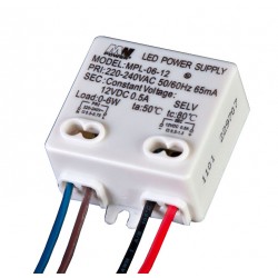 MPL-06-12LC powersupply 12V DC 0,5A 6W