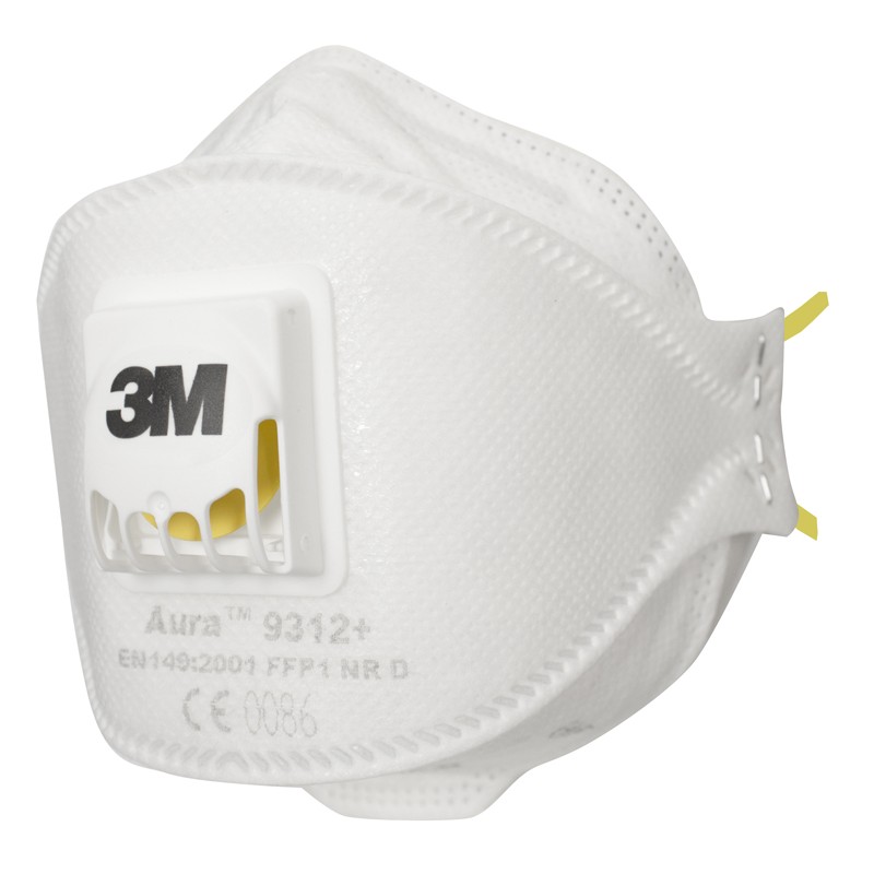 3M AURA 9312+ respiraator FFP1 klapiga