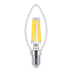 Master LED küünallamp 3.4-40W B35 CL E14 dimmerdatav klaar