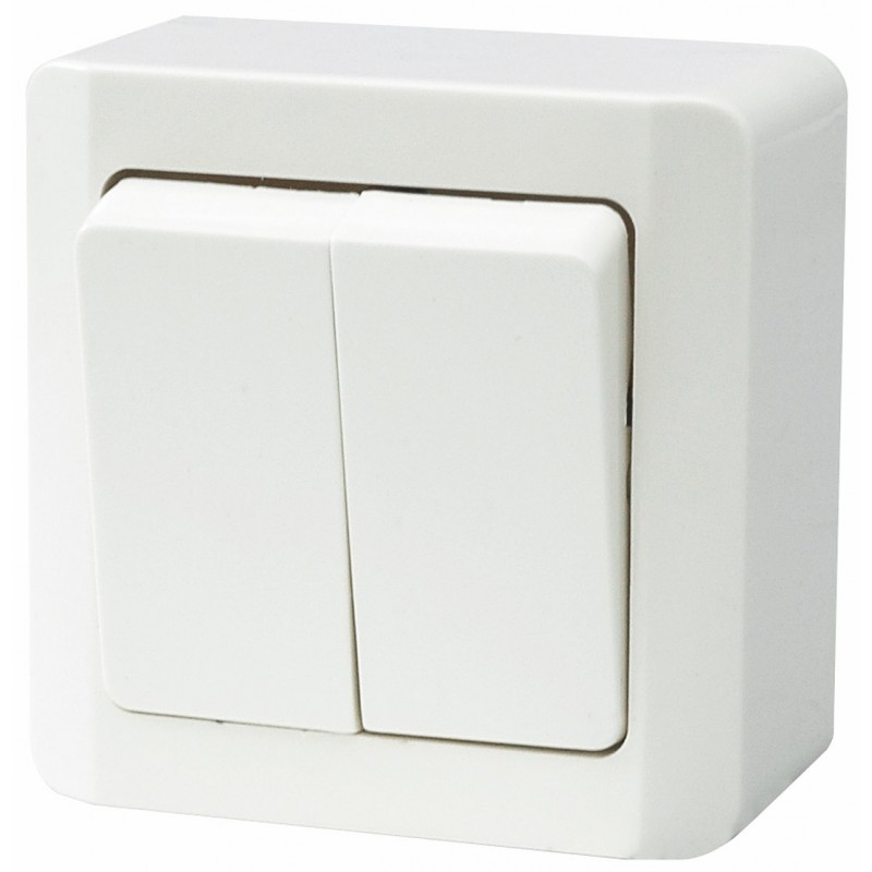 2-ne lüliti pinnale IP20