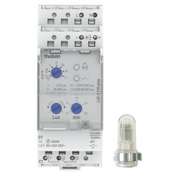 Hämaralüliti LUNA110 DIN latile 2-50000Lux