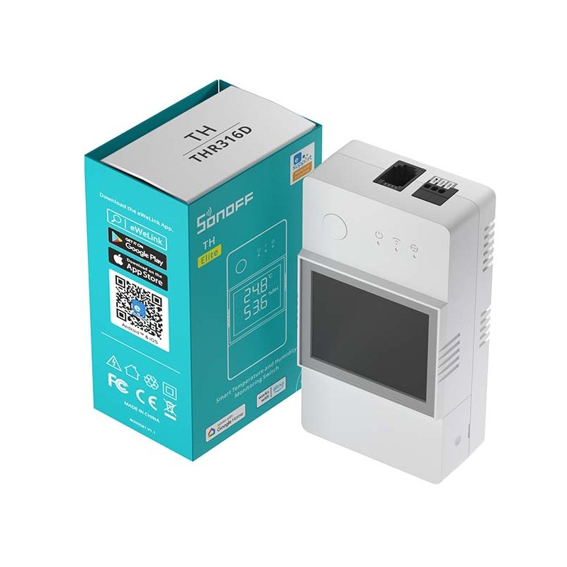 Sonoff TH Elite WiFi humidity & temperature controller