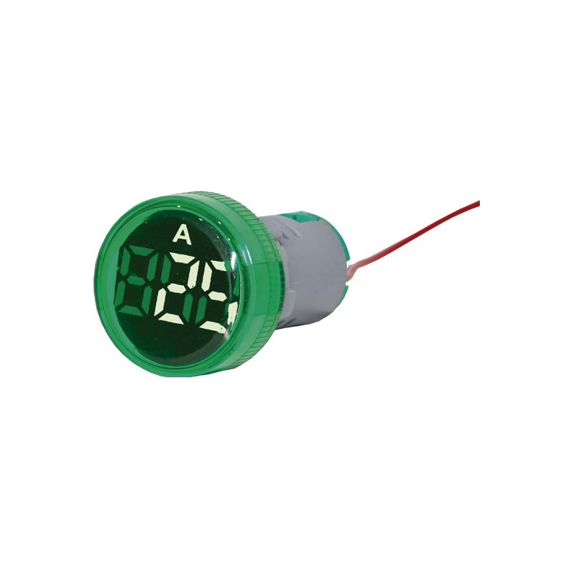 Ampermeeter XB7 Monolithic, ø22.5mm, IP65