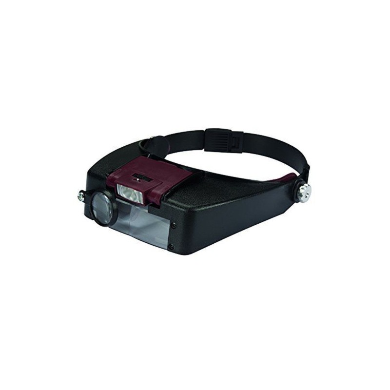 Suurendusprillid LED-lambiga 3 läätsega