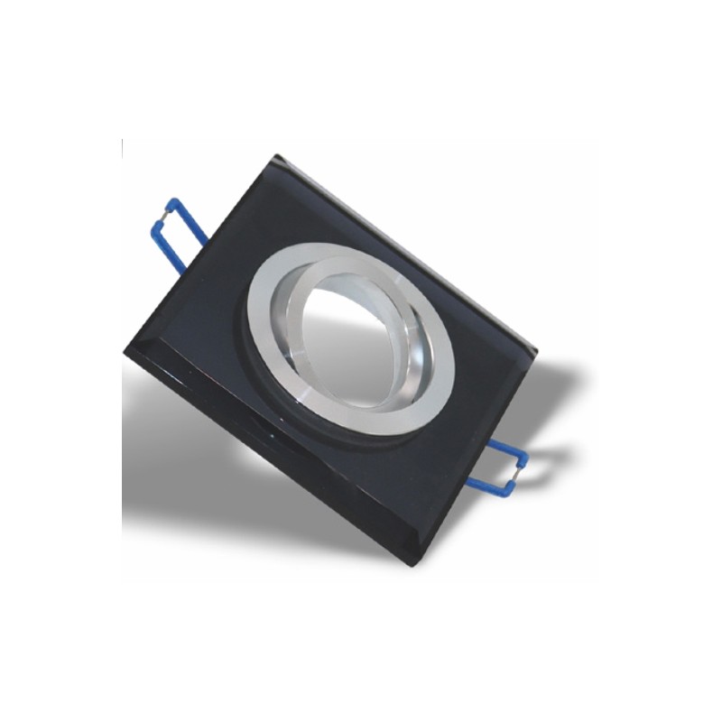 QUADRO Glass MR16 Ø63/90x90mm