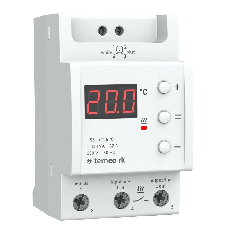 Kilbitermostaat Terneo RK -55 ... + 125'C