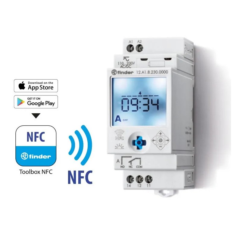 TYPE 12.A1  TIMER ASTRO-SWITCH 16A NFC