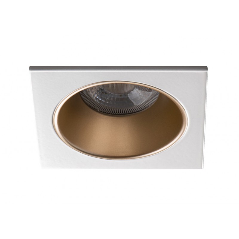 GLOZO DSL Valge Square Ø75/88x88mm