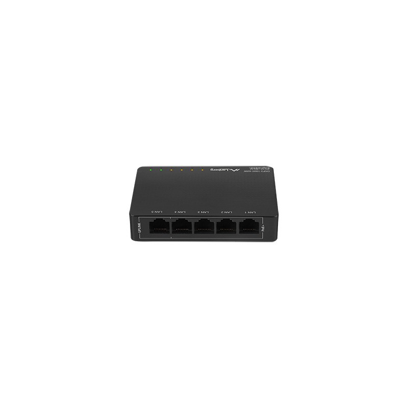 Switch 5x 1Gb unmanaged (4 port POE 30W/port max 60W)