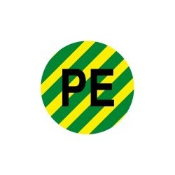 Elektriohutuse kleebis PE