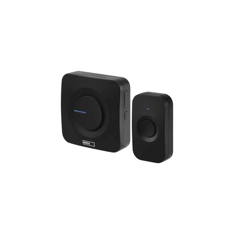 Juhtmevaba uksekell must