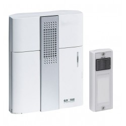 Juhtmevaba uksekellakomplekt patareidega MISTRAL 200M