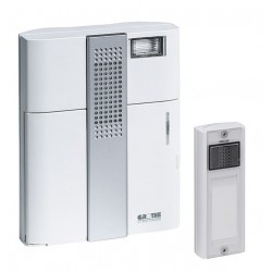 Juhtmevaba uksekellakomplekt patareidega MISTRAL 300M