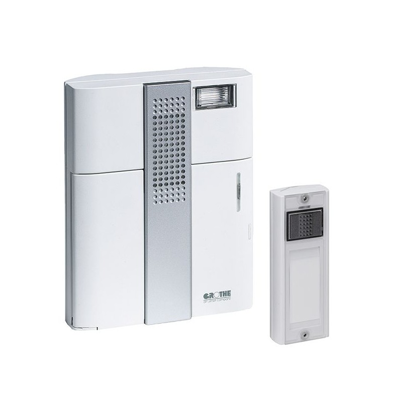 Juhtmevaba uksekellakomplekt patareidega MISTRAL 300M