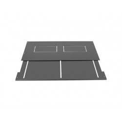 Põhi ja lagi lahtisele seinaraamile 4U ja 8U