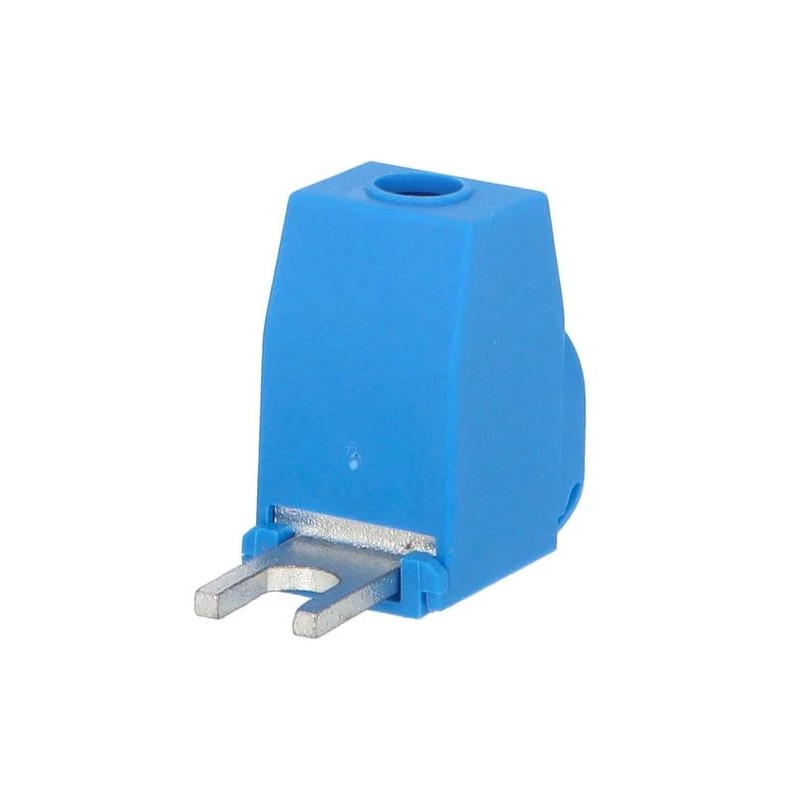 Üleminekuklemm AS50-GN sinine isoleeritud FORK