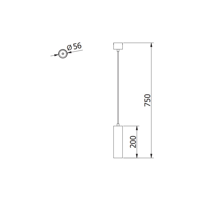 LAGOS II GU10 rippvalgusti