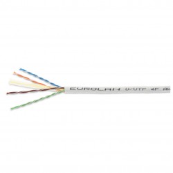 Arvutikaabel CAT6 UTP sise 4x2xAWG23 DCA valge