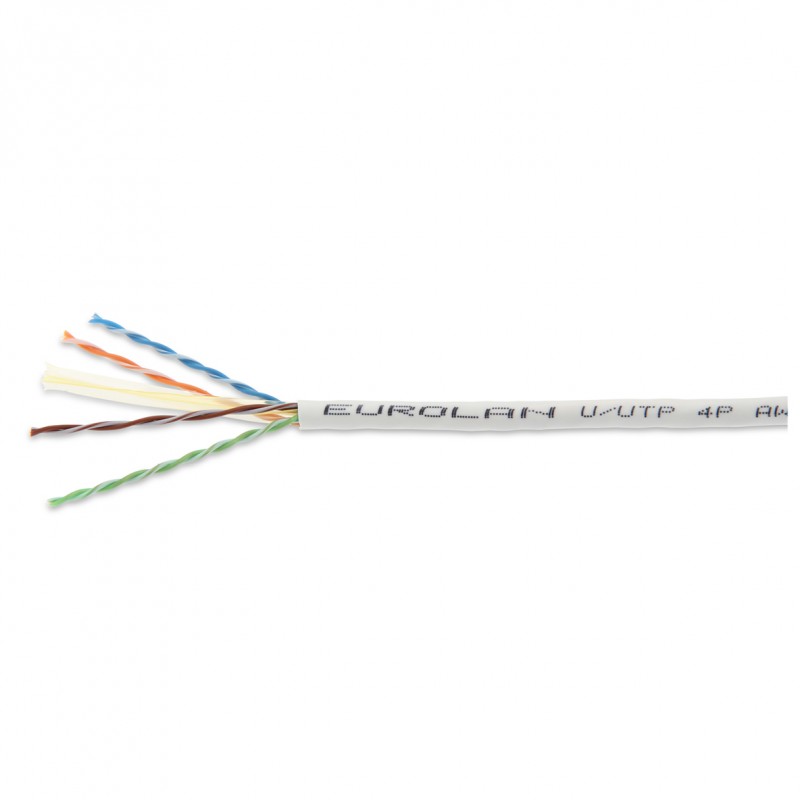 Arvutikaabel CAT6 UTP sise 4x2xAWG23 DCA valge