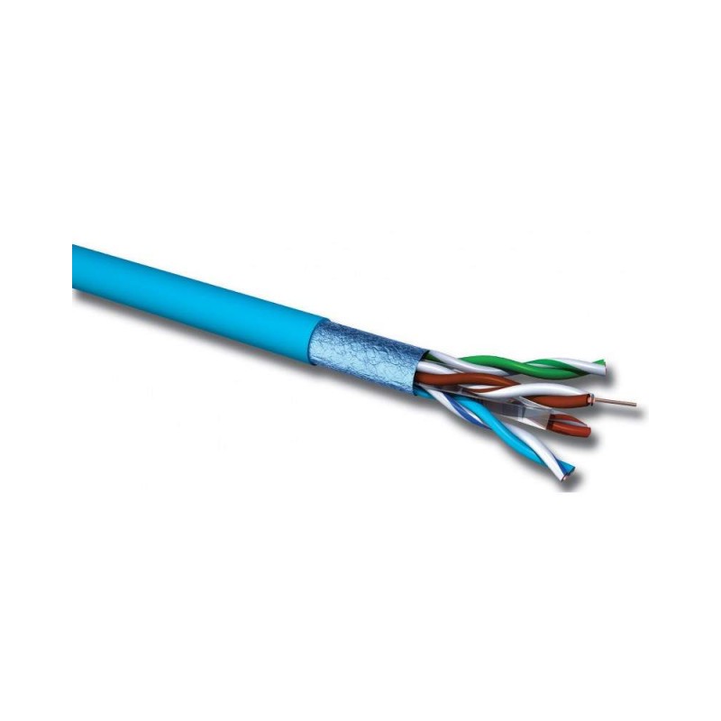 Arvutikaabel cat6 F/UTP CCA sinine