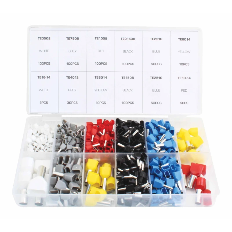 Otsahülsside komplekt 2x0,5 - 2x16mm2 660tk ASTA