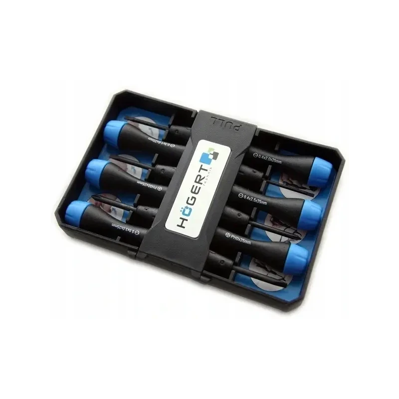 Elektrooniku kruvikeerajate kompl. 6 osa