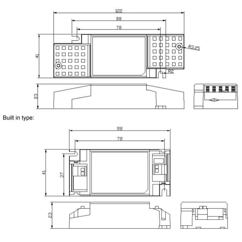 Led Driver 7W ConstantCurrent Triac dimmerdatav