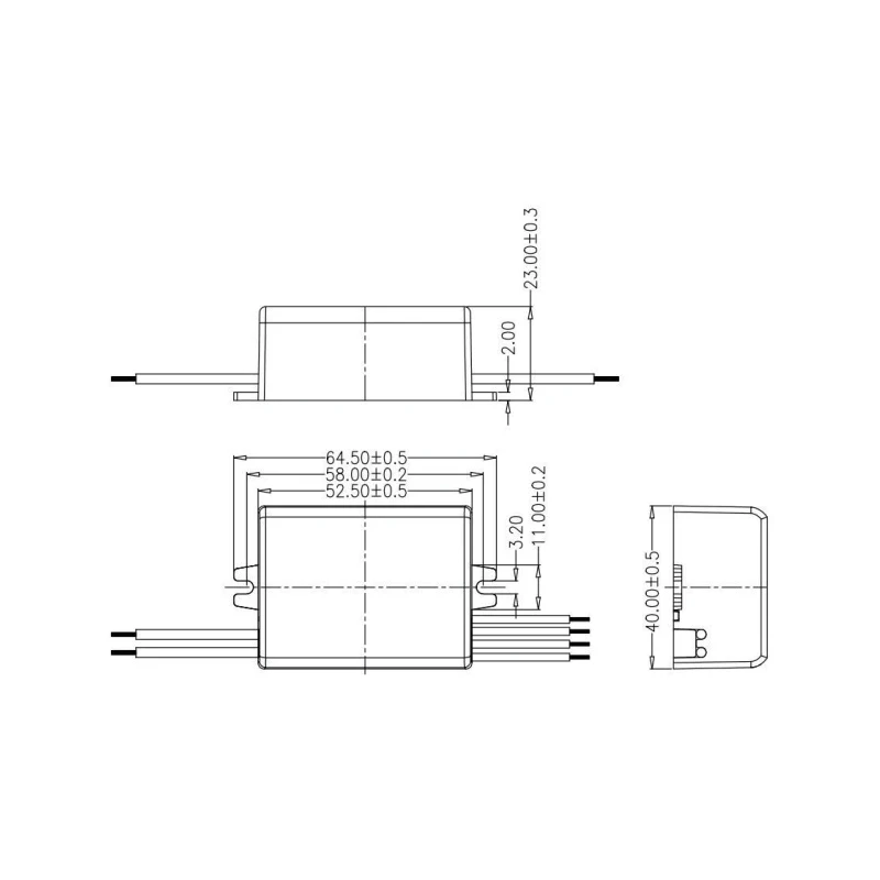 Led Driver 10W 150-500mA DALI2 dimm NFC