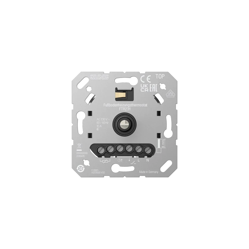 FTR231 põrandakütte termostaat 10A 230V